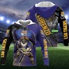 Personalized Lsu Tigers 3D Zip-Up Hoodie - Perfect Gift For Ncaa Fans
