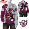Personalized Manly Warringah Sea Eagles Mascot Nrl 3D All Over Print Zip Up Hoodie - Perfect Gift For Fans