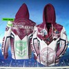 Personalized Manly Warringah Sea Eagles Nrl Lightning Mascot 3D Hoodie - Perfect Gift For Fans