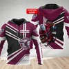 Personalized Manly Warringah Sea Eagles Vector Mascot Nrl 3D All Over Print Zip Up Hoodie - Perfect Gift For Fans