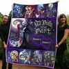 Personalized Name Blanket - Jack Skellington Halloween Fleece, Mink, and Sherpa Blanket