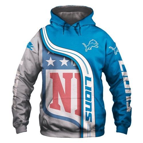 Personalized Nfl Detroit Lions 3D All Over Print Zip Up Hoodie - Men And Women
