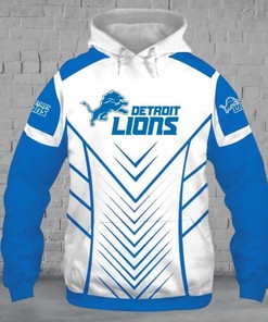 Personalized Nfl Detroit Lions 3D All Over Print Zip Up Hoodie - Official Merchandise