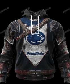 Personalized Penn State Nittany Lions Custom 3D Warriors Jerseys Hoodie, Stand Out From The Crowd