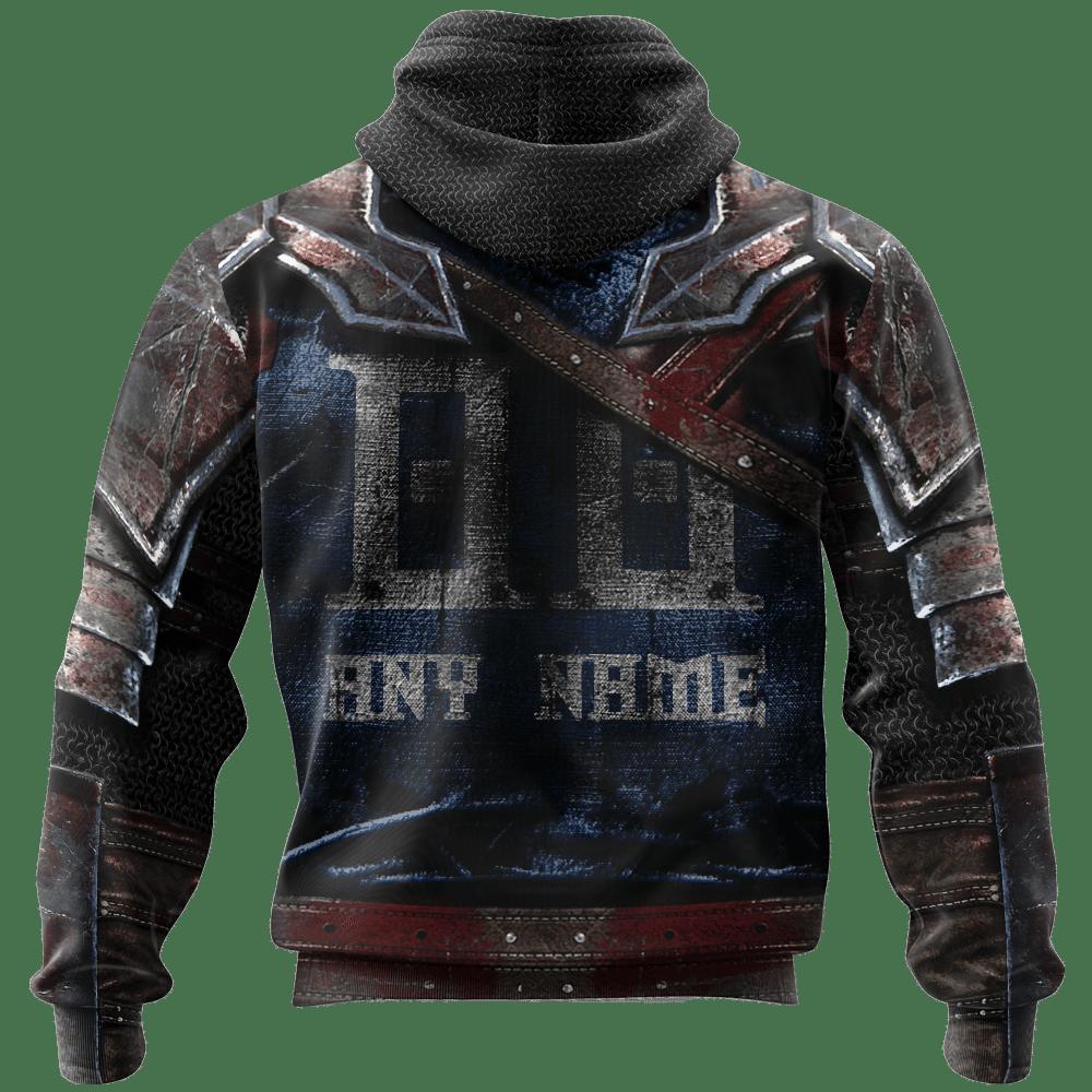 Personalized Penn State Nittany Lions Custom 3D Warriors Jerseys Hoodie, Stand Out From The Crowd