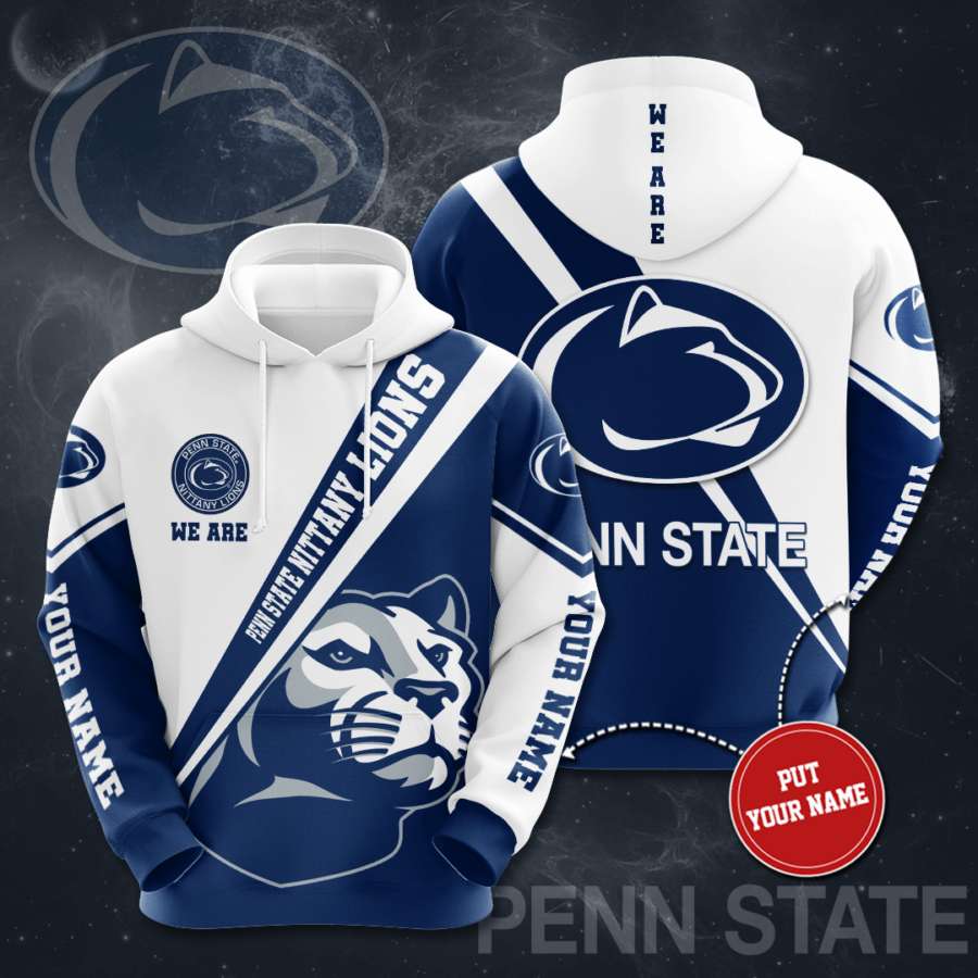 Personalized Penn State Nittany Lions Custom Sport All Over Print Hoodie 3D