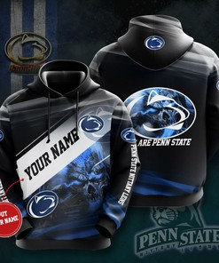 Personalized Penn State Nittany Lions Custom Sport All Over Print Hoodie 3D - Ncaa Fans