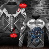 Personalized Penrith Panthers Nrl All Over Print 3D Hoodie With Mascot, Custom Name And Number