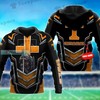 Personalized Soldier Steel Pattern Tennessee Volunteers Hoodie - Show Your Support