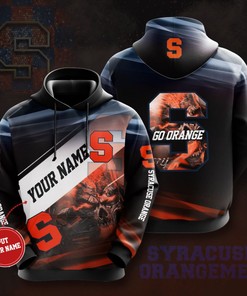 Personalized Syracuse Orange Custom Sport All Over Print Hoodie 3D - Ncaa Fans