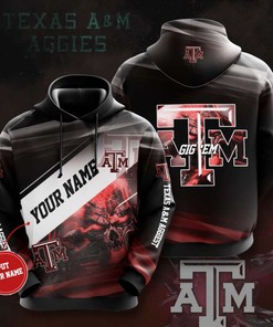 Personalized Texas A&M Aggies Custom Hoodie 3D - Men'S Personalized 3D Hoodie