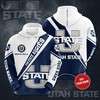 Personalized Utah State Aggies Custom All Over Print 3D Sports Hoodie