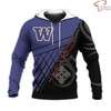 Personalized Washington Huskies Celtic Knot 3D All Over Print Hoodie - Make It Yours