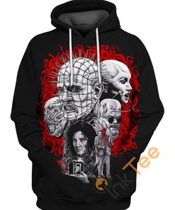 Pinhead And Kirsty 3D Hoodie With Original Design 