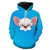 Pinky And The Brain 3D Hoodie With Custom Design Print 