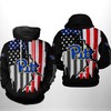 Pitt Panthers Us Flag 3D All Over Print Hoodie, Zip-Up Hoodie - Best Quality