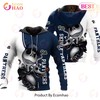 Pittsburgh Panthers Jack Skellington And Zero 3D Hoodie - Ncaa Fans