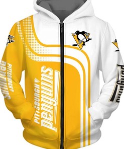 Pittsburgh Penguins Nhl Limited Edition Men'S And Women'S Zip Up Hoodie - 3D All Over Print