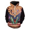 Pizza Eating T Rex Funnys 3D Hoodie With Unique Print 