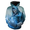 Planeswalker Jace Magic Gathering 3D Hoodie With All Over Print Design 