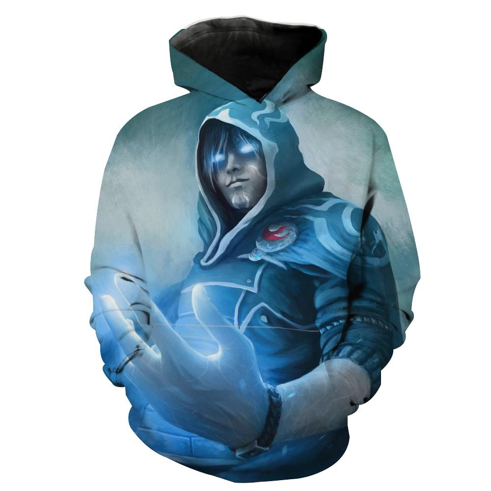 Planeswalker Jace Magic Gathering 3D Hoodie With All Over Print Design