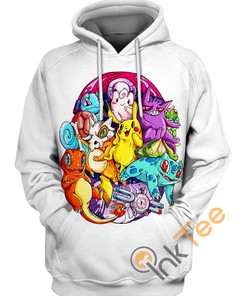 Pocket Monsters Universe 3D Hoodie With Unique Design