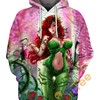 Poison Ivy 3D Hoodie With All Over Print Design 