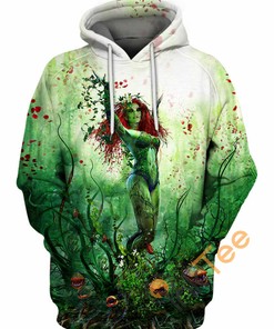 Poison Ivy Redux 3D Hoodie With Graphic Print 