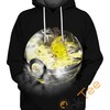 Pokeball And Pikachu 3D Hoodie With All Over Print Graphic 