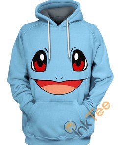 Pokemon Pictures Squirtle 3D Hoodie With All Over Print Graphic 
