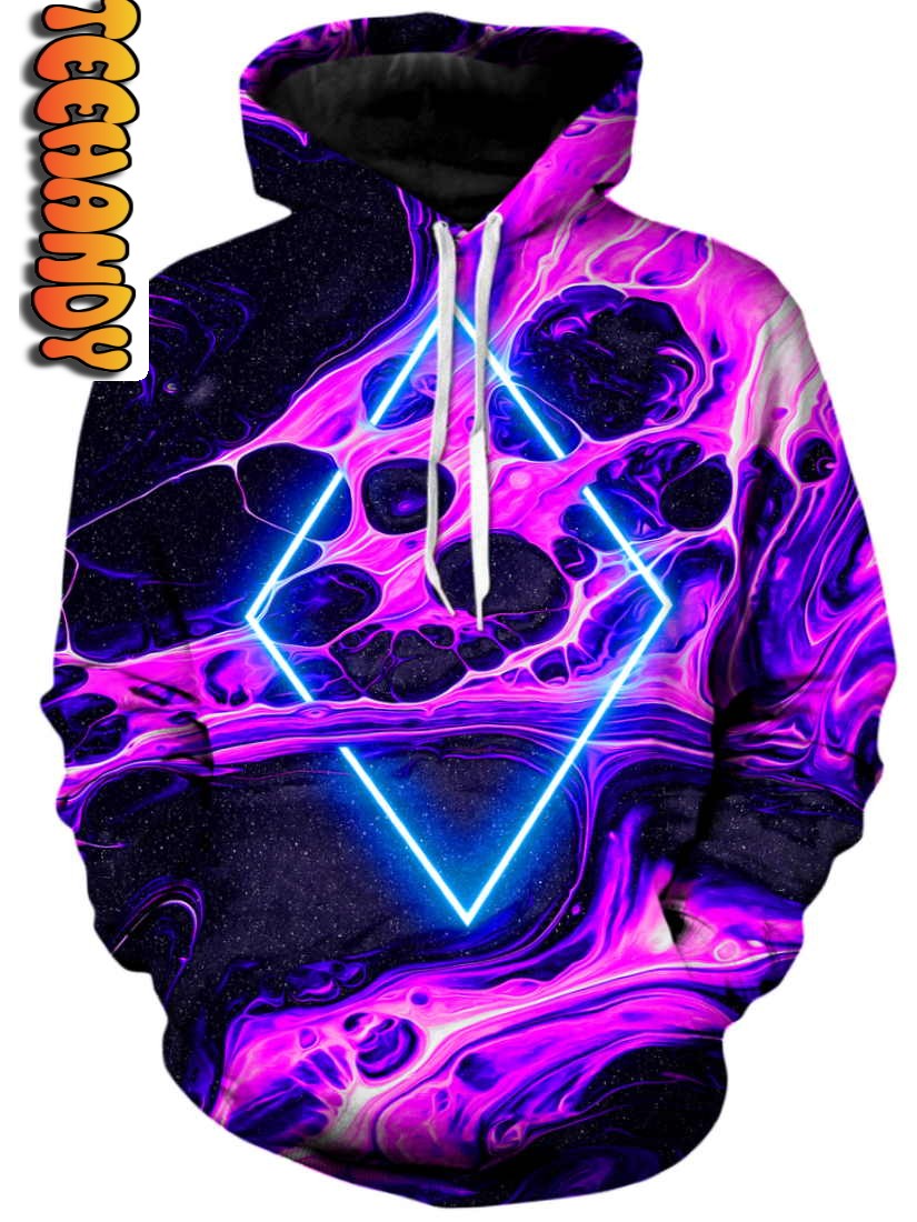 Portal Home Pink Unisex 3D Hoodie With Custom Graphic Design