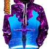Possessed Astronaut 3D Hoodie With Custom Graphic Print 