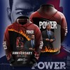 Power Custom 3D Hoodie With All Over Print Design 