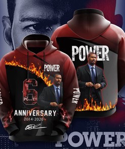 Power Custom 3D Hoodie With All Over Print Design 