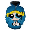 Powerpuff Girls Bubbles 3D Hoodie With All Over Print Graphic 
