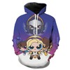 Powerpuff Girls Mojo And More Character 3D Hoodie With Unique Design 