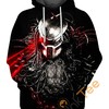 Predator Bust 3D Hoodie With Custom Graphic Print 
