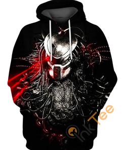 Predator Bust 3D Hoodie With Custom Graphic Print 
