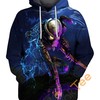 Predator Color 3D Hoodie With All Over Print Design 