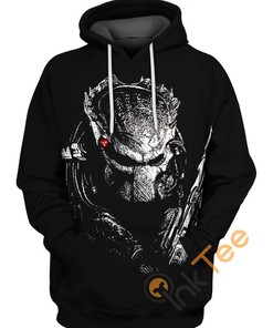 Predator'S Mark Hoodie With All Over Print