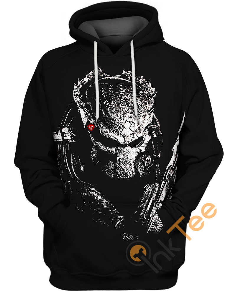 Predator'S Mark Hoodie With All Over Print