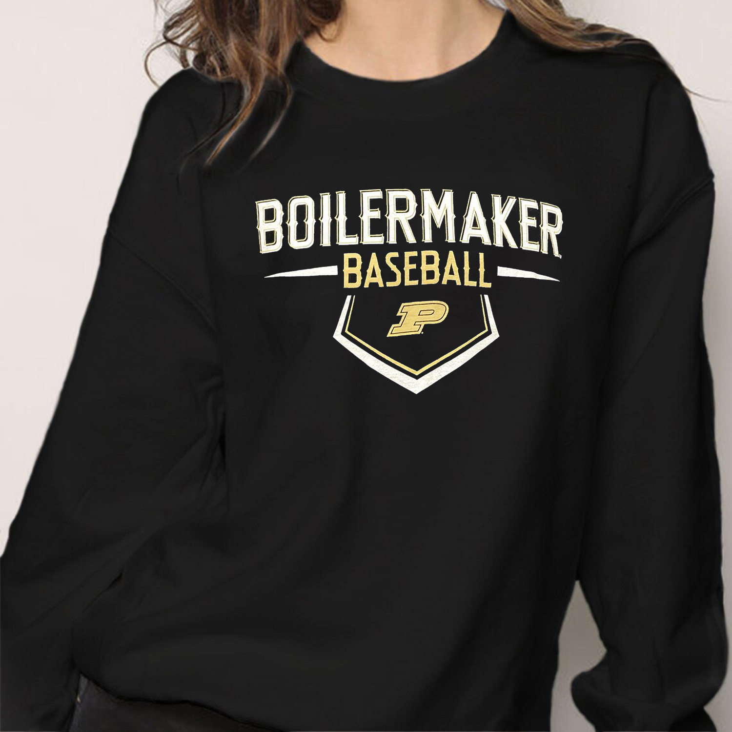 Purdue Baseball T-Shirt - Boilermakers NCAA Sweatshirt Hoodie Fan Gift
