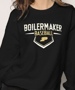 Purdue Baseball T-Shirt - Boilermakers NCAA Sweatshirt Hoodie Fan Gift