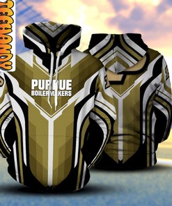 Purdue Boilermakers Football 3D Hoodie - Ncaa Fans