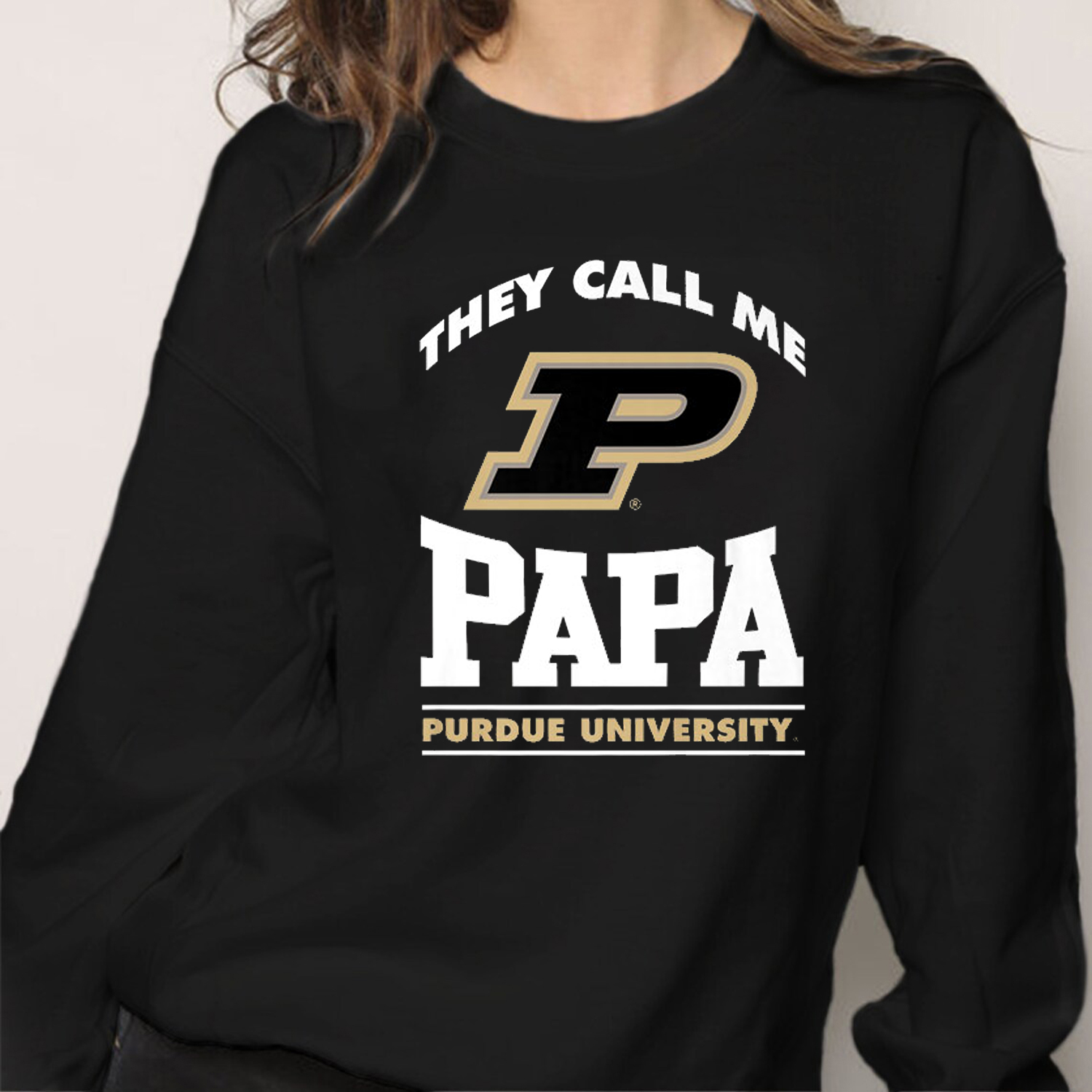 Purdue Boilermakers They Call Me Papa Tee - A Great Gift for Fans