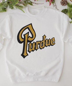 Purdue Drum Script Tee - Perfect for Boilermakers Fans Everywhere