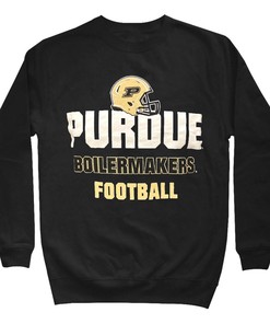 Purdue Football Helmet T-Shirt - Boilermakers NCAA Sweatshirt Hoodie Fan Gift