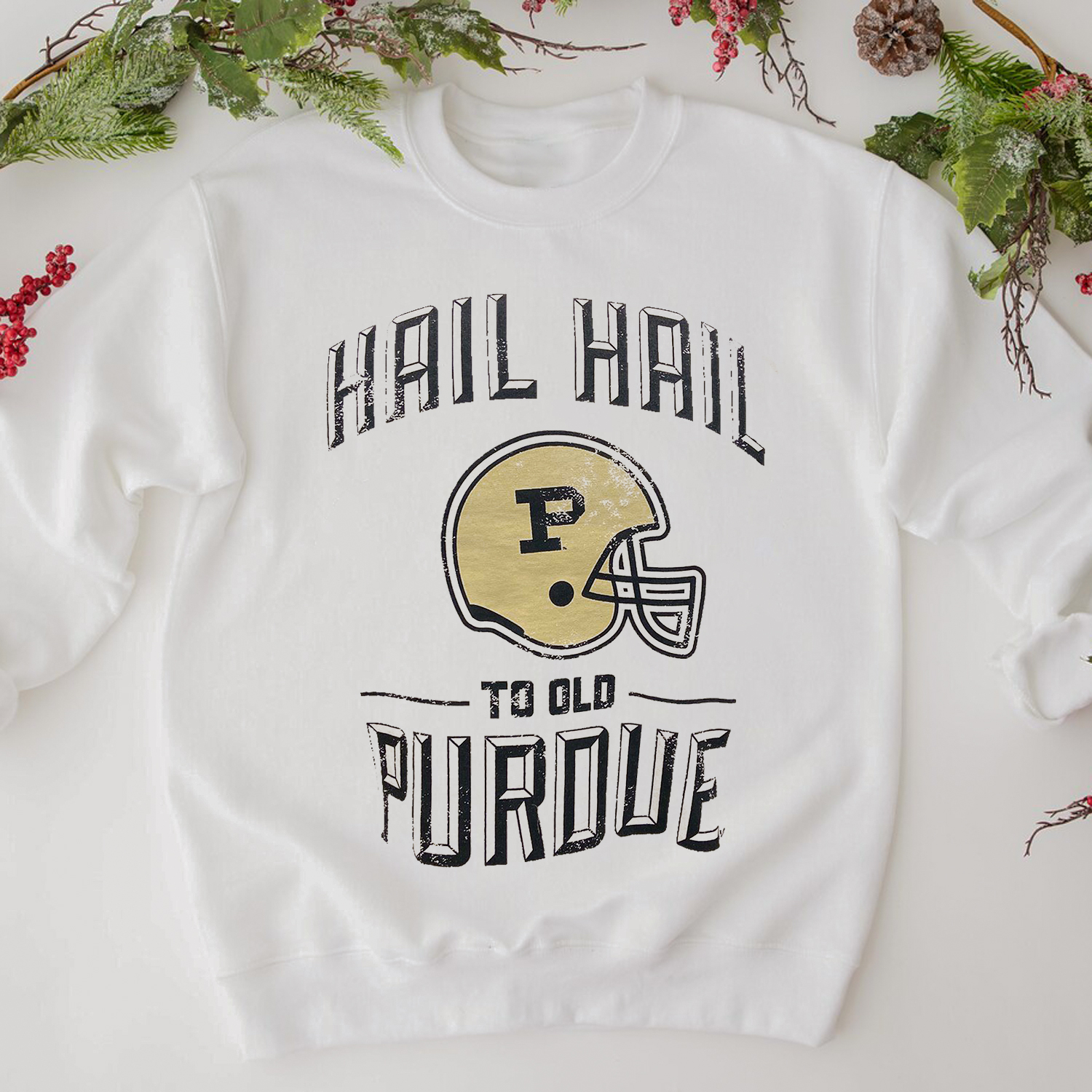 Purdue Football T-Shirt - Sweatshirt Hoodie Boilermakers NCAA Fan Gift