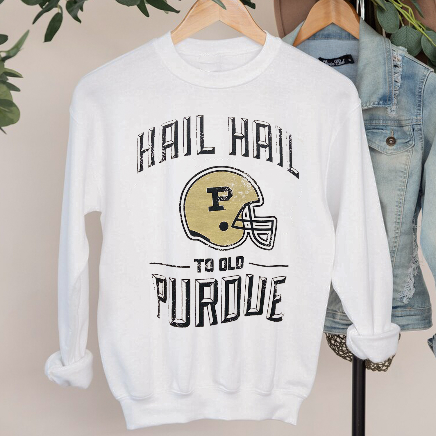 Purdue Football T-Shirt - Sweatshirt Hoodie Boilermakers NCAA Fan Gift
