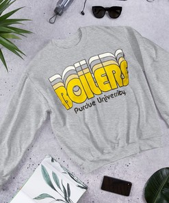 Purdue Retro Boilers T-Shirt - NCAA College Sweatshirt Hoodie Fan Gift